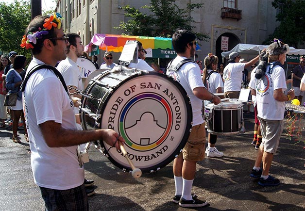 Bass Drum at King William Fair Parade